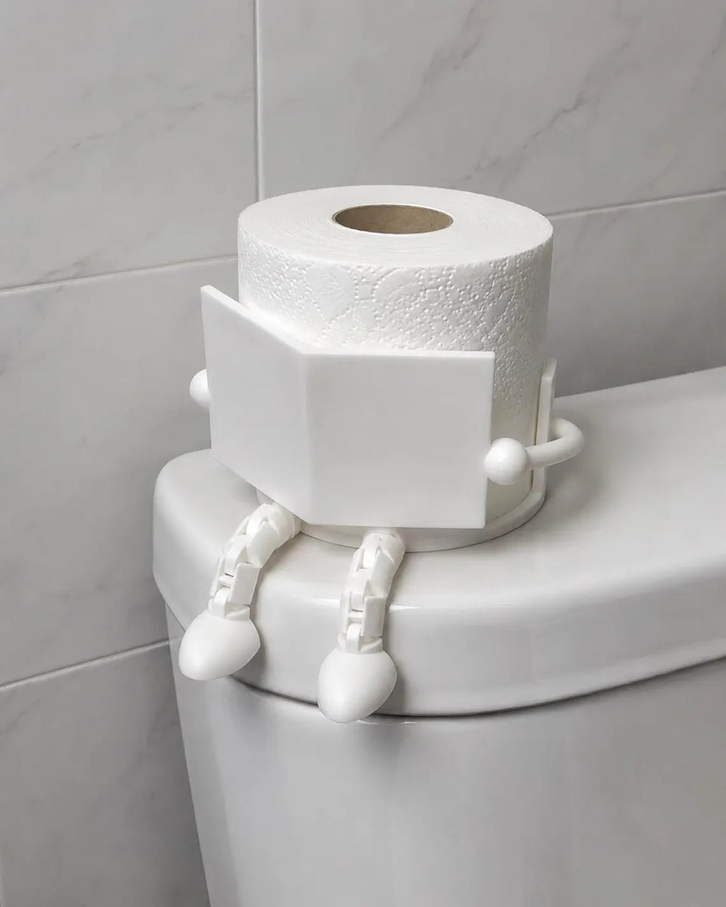 Toilet Paper Holder - design for easy installation and secure hold - Modern Bathroom accessory.