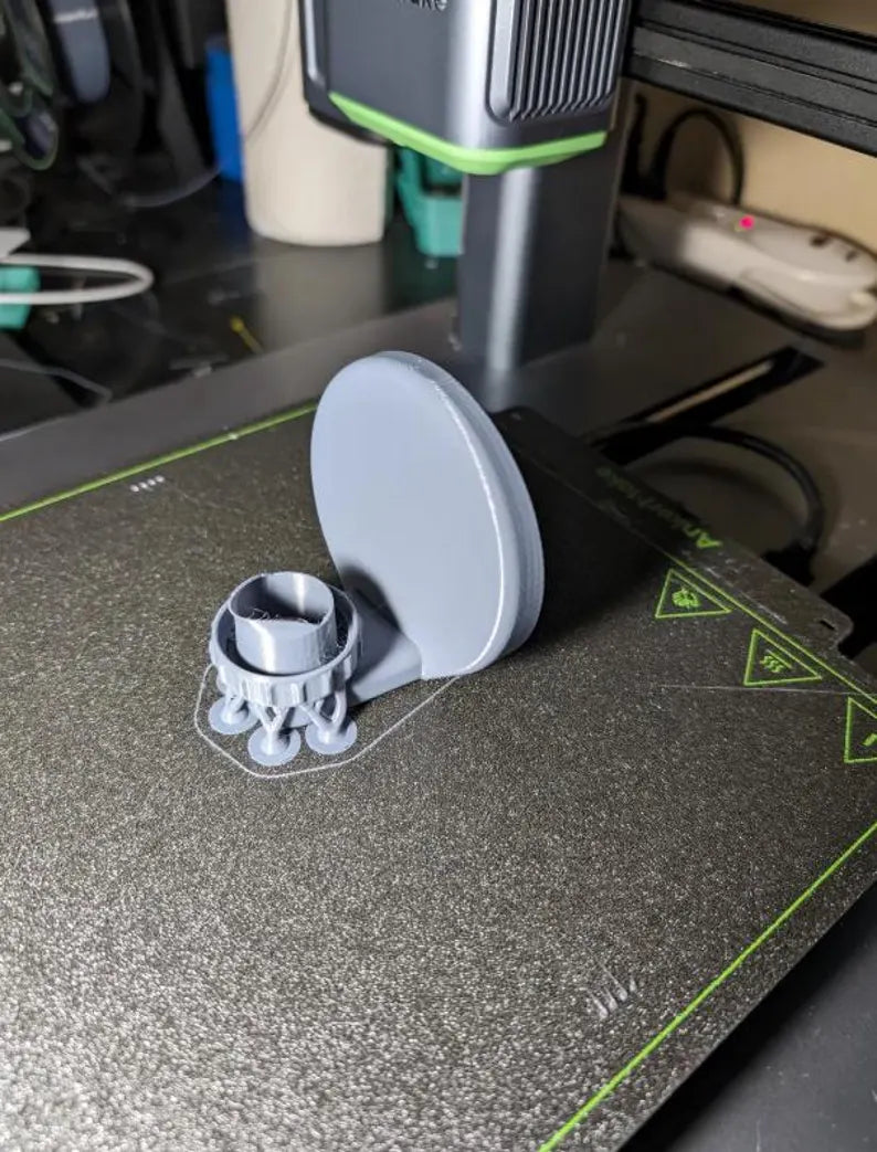 Laundry Detergent Bottle Pourer Updated 3D Printable Dispenser Bottle Holder Screw-On Rotating